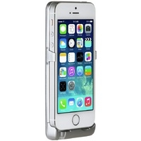 Battery Case Spigen MetPower for Apple iPhone 5/5s Silver